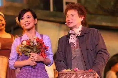 (《雪狼湖》陈松伶和张学友.