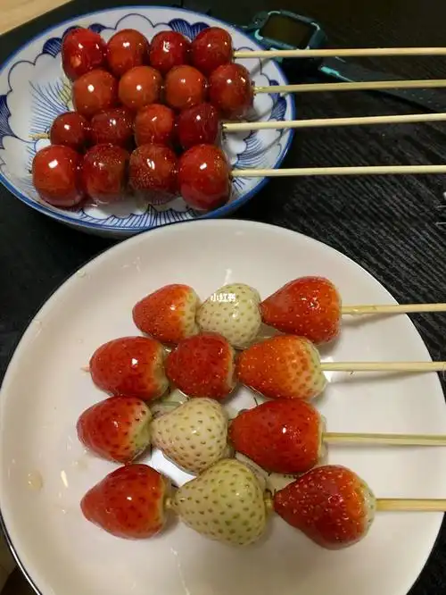 被草莓治愈的一天_草莓_治愈_冰糖葫芦_美食_美食展示_普通美食展示