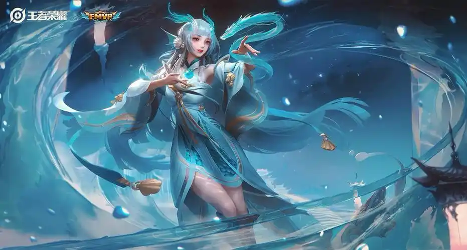 试着p了一下西施fmvp海报