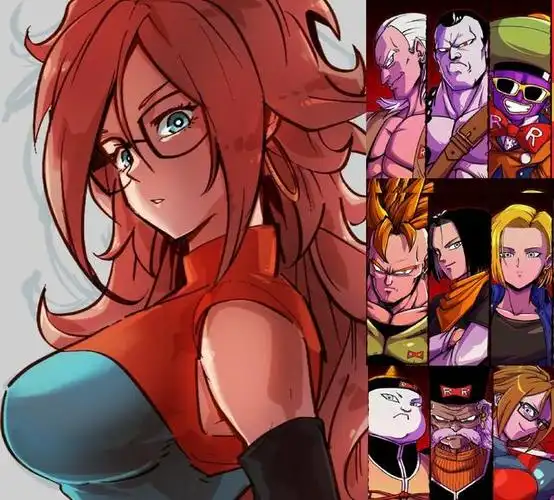 龙珠中的人造人18号是谁造的(对人造人的了解不要停留在17)(14)