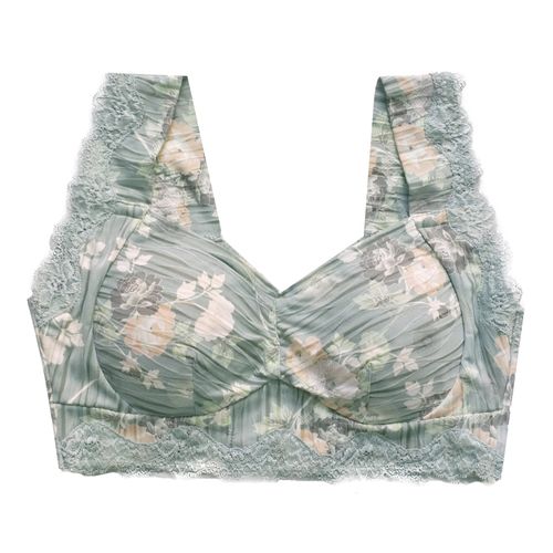 爱比娜无钢圈收副乳聚拢文胸背心式睡眠全罩杯内衣胸罩女b299-1 199