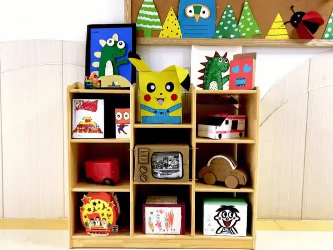 幼儿园亲子手工百变纸盒