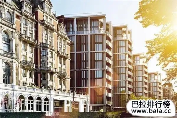 top5伦敦海德公园一号(one hyde park)伦敦肯辛顿花园别墅,肯辛顿王宫