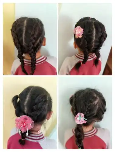 【巧手扎头发,美丽从"头"开始】——鹏翔幼儿园教师技能比赛