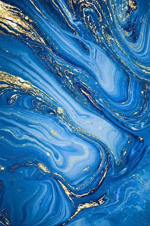 深蓝色流体质感鎏金背景背景图片素材免费下载_熊猫办公