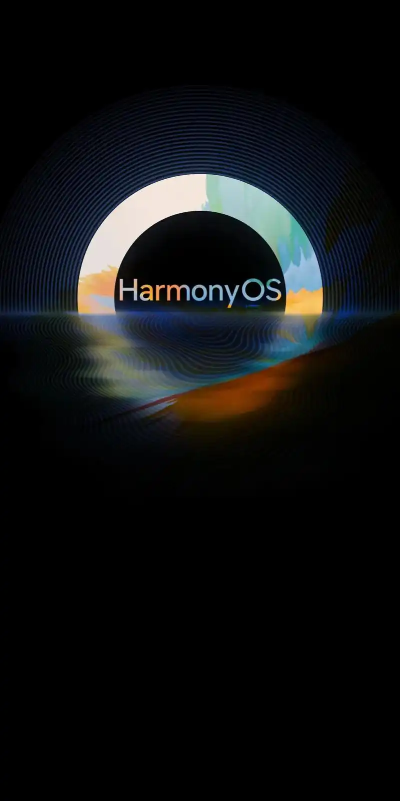 鸿蒙壁纸 | harmonyos 鸿蒙logo演绎艺术版壁纸_华为