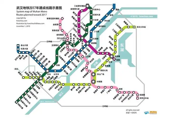 南京地铁规划图 杭州地铁规划 武汉地铁规划图 沈阳地铁号线路图
