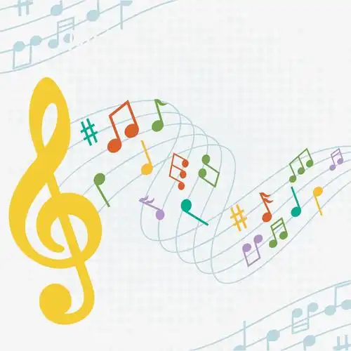 矢量手绘音乐符号免抠素材免费下载_觅元素51yuansu.com