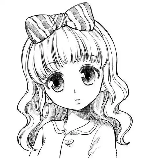 卡通人物简笔画 卡通人物简笔画可爱呆萌