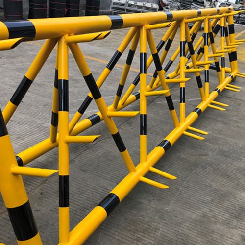 移动路障带刺防撞幼儿园隔离围栏医院学校门口挡车防冲撞护栏一米标价