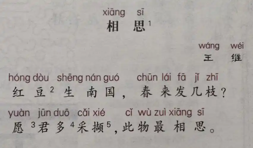 王维《相思》许渊冲英译赏析