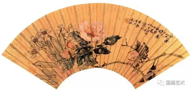 清末海派名家任伯年扇面作品欣赏