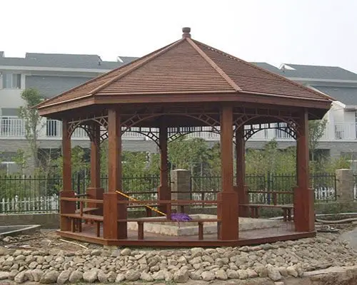 佳木斯八角凉亭