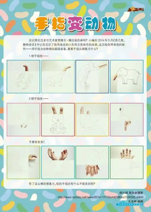 知识大爆炸 | 手指变动物