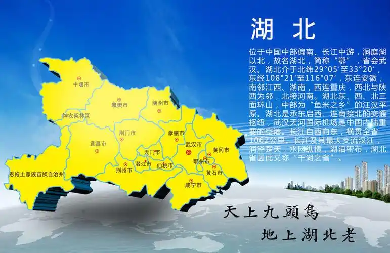 湖北各市行政区划,包含区,县有哪些?