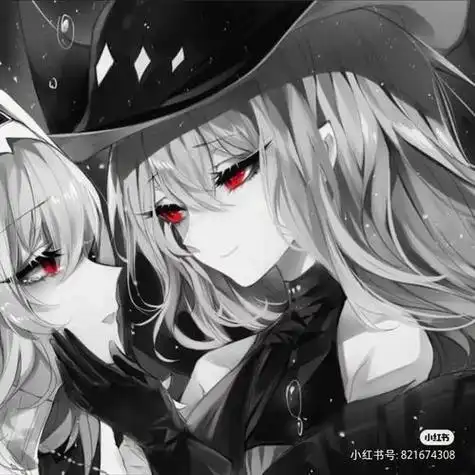 暗黑系头像女高冷闺蜜 闺蜜头像黑暗系霸气