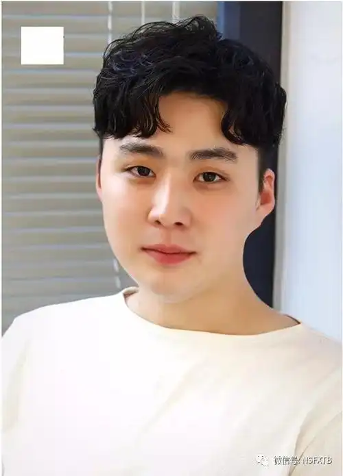 脸肥男生适合的发型胖圆脸短发发型