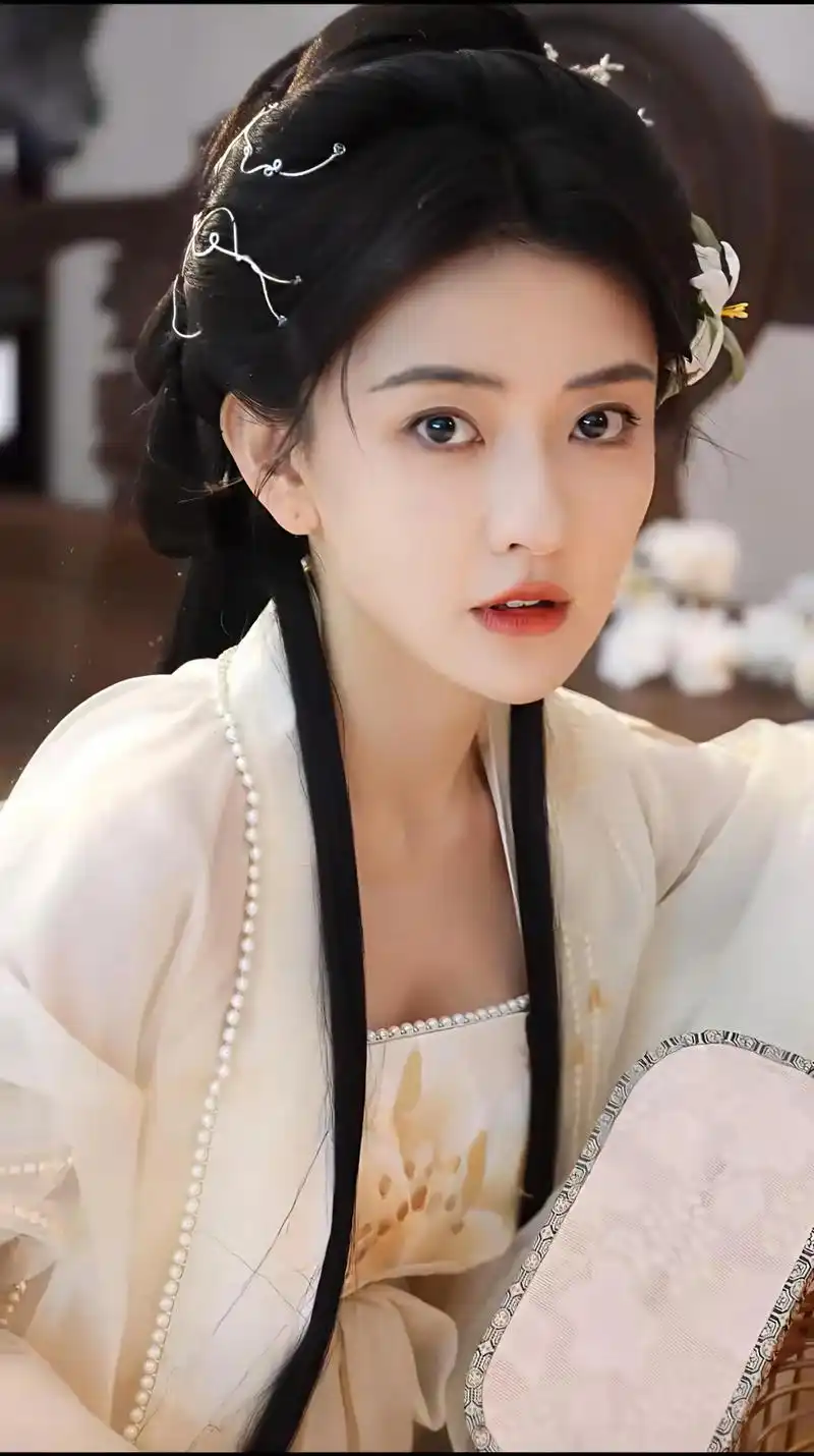 古装真的太美了,超适合古装.#梁洁 #清冷古风写真 #仙气十