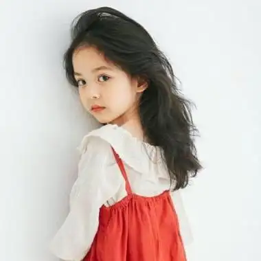 女生头像可爱呆萌小孩真人呆萌小朋友头像图片