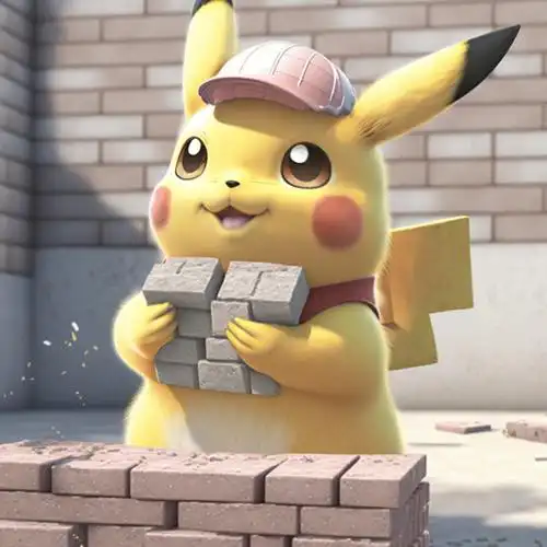 皮卡丘头像 #搬砖 #冲浪  #微信头像