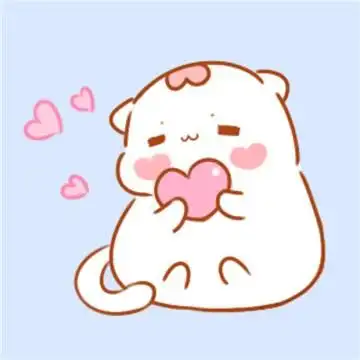 呆萌系可爱卡通情侣头像