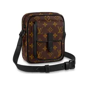 lv/路易威登包包男款christopher相机包经典老花单肩斜挎官网旗舰