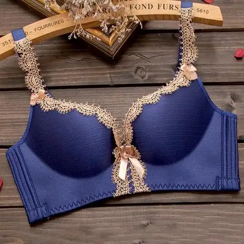 聚拢单件厚薄钢圈托收性感调整型文胸