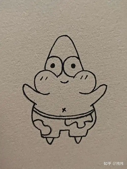 一期海绵宝宝简笔画 - 知乎