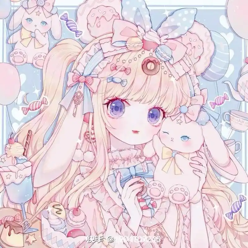 我的抖音生活日记 ,看,好看的动漫小姐姐吃甜品也是一种享受 - 抖音