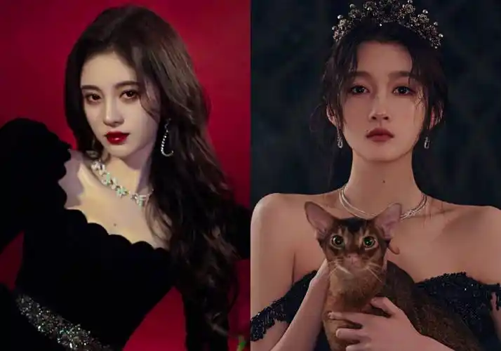 原创关晓彤最新大片曝光却意外撞型迪丽热巴妆容还被指模仿鞠婧祎