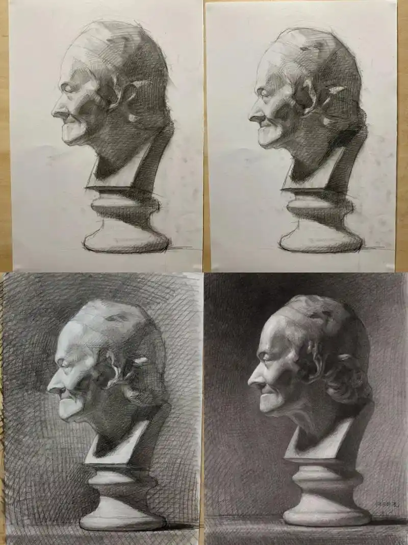 《伏尔泰》步骤图