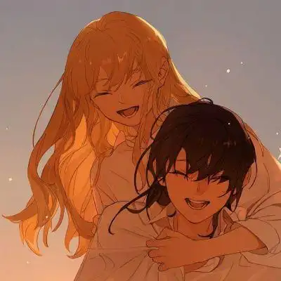 双人情侣头像动漫图片可爱唯美情头真人高清头像图片大全