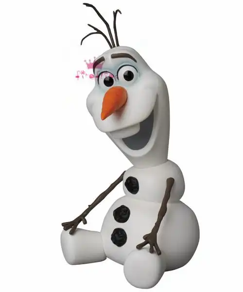 日本代购冰雪奇缘雪人雪宝vcd人偶公仔手办潮玩盲盒