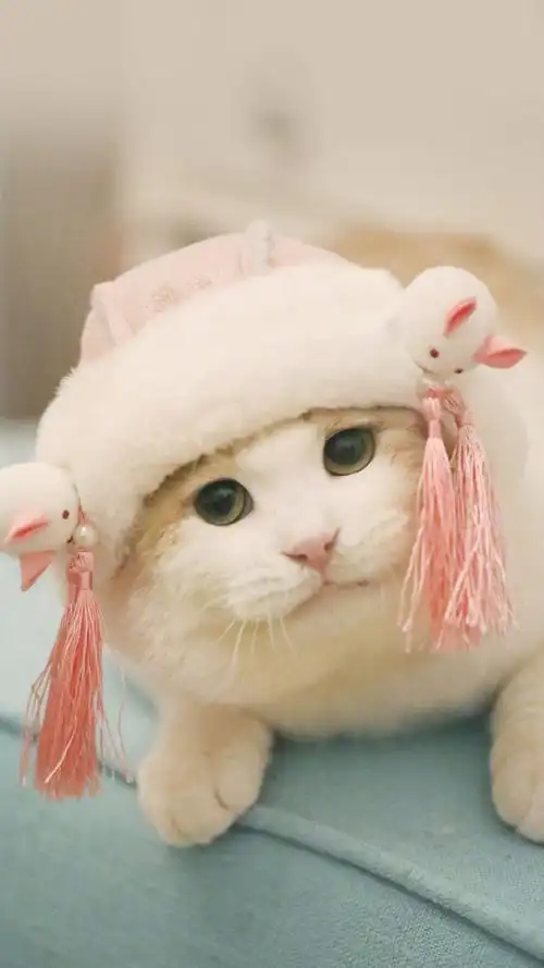 肥嘟嘟可爱软萌猫咪,高清图片,手机锁屏桌面-壁纸族