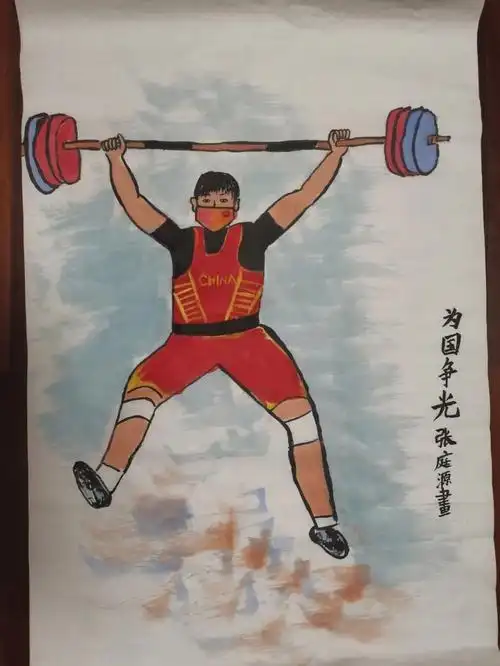 点赞金山学子们用画笔弘扬奥运精神