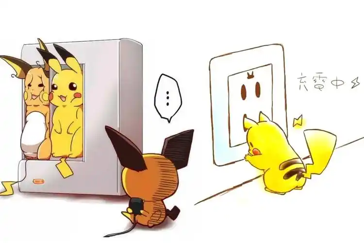 皮卡丘放电未知居然在脸上果然是靠脸吃饭的神奇宝贝