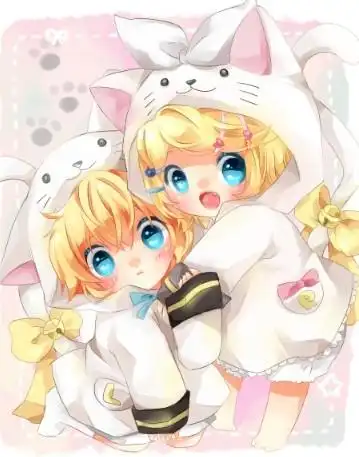 求 二次元萌人物的q版大图.