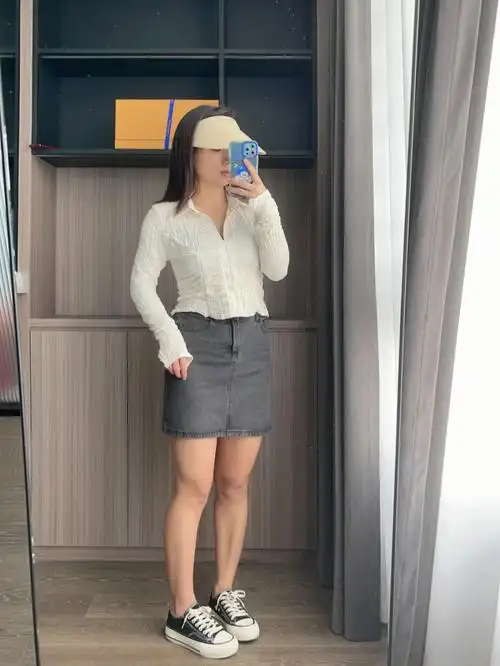 150小个子胖女孩穿搭身高150体重105斤