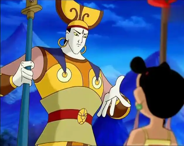 哪吒传奇:杨戬和哪吒遭遇危机,杨戬被吞,哪吒被收入混元伞