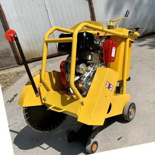 小型混凝土切割机 鼎诚手推式马路切割机 水泥地面切缝机