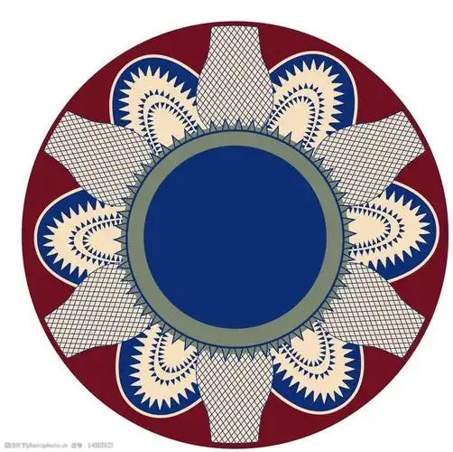 圆形底纹背景图片