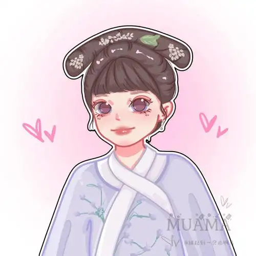 卡通头像  #画画  #procreate  #女生头像  #甄嬛传头像  #可爱头