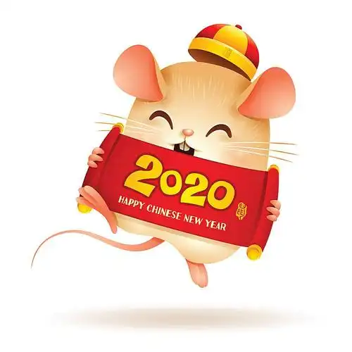 2020年鼠年吉祥物图片