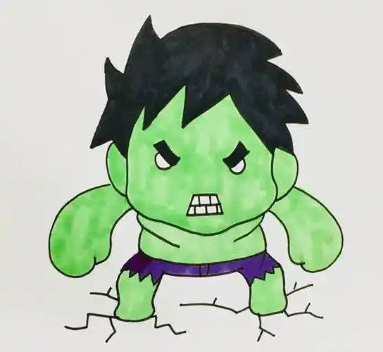 巨人简笔画 巨人简笔画可爱