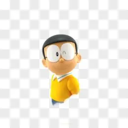 牛仔装大雄机器猫