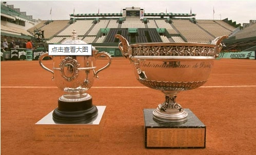 世界网球4大满贯的奖杯是什么样子的