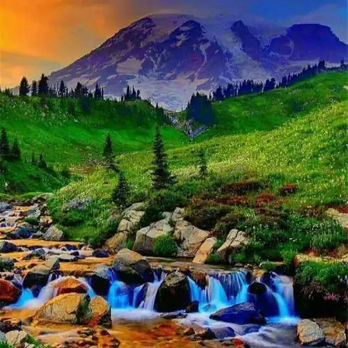 美美的视觉享受美景微信头像适合中老年人的头像