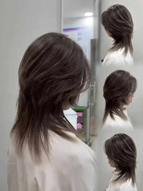 这种感觉很"酷"#高层次发型 #天津剪发#天津鲻鱼头#天津剪发哪里好