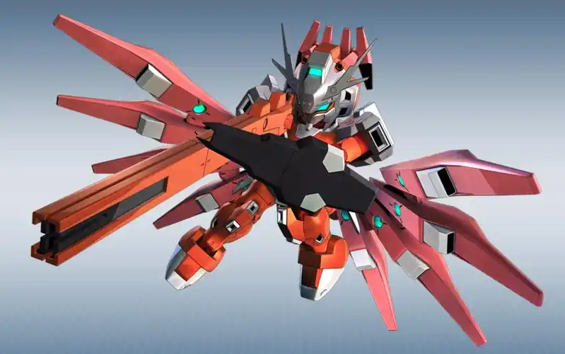 sd高达g世纪火线纵横-高达g-阿鲁克因/g-奥秘 正装-阿依达·修冈 全