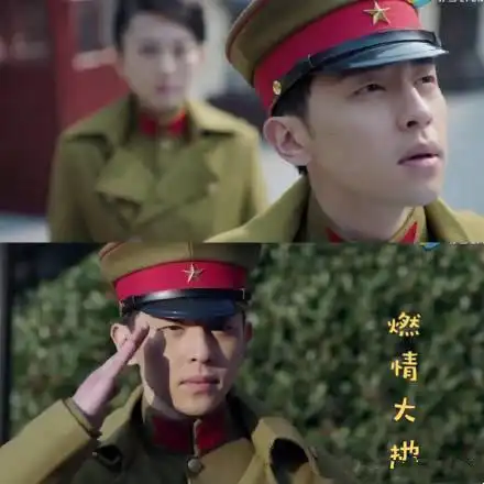 邓伦《燃情大地》穿军装的马除夕,霸气十足